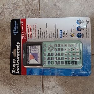 TI-84 Plus CE Python (Mint Green) Calculator